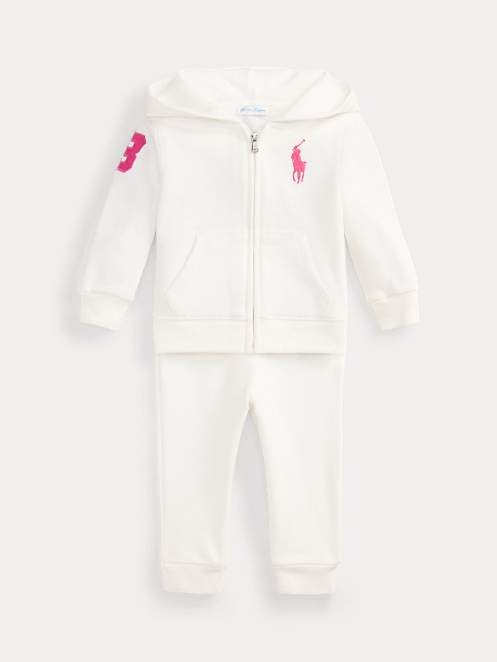 Ralph Lauren Big Pony Fleece Zip Hoodie & Pant Set